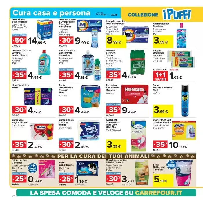 Collezione i puffi  da 5 maggio a 15 maggio di 2025 - Pagina del volantino 20