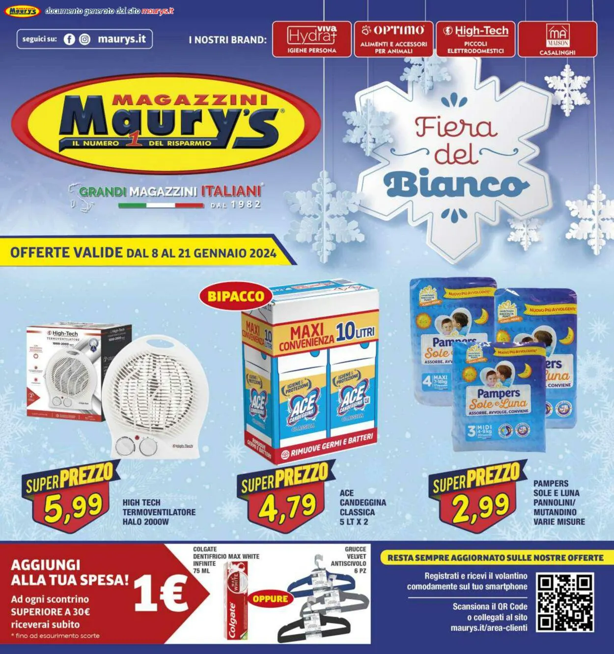 Maury's Volantino attuale da 8 gennaio a 21 gennaio di 2024 - Pagina del volantino 1