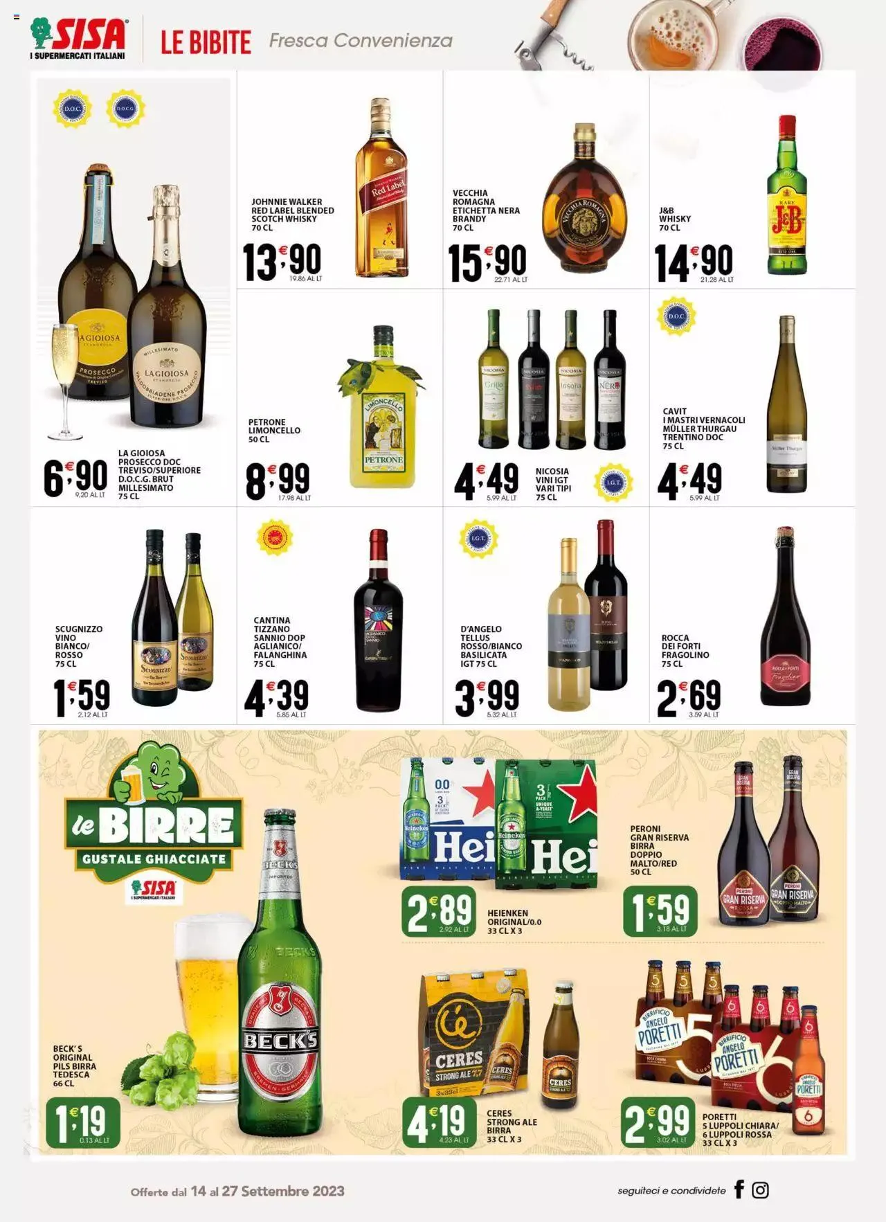 SISA - Campania volantino da 14 settembre a 27 settembre di 2023 - Pagina del volantino 19