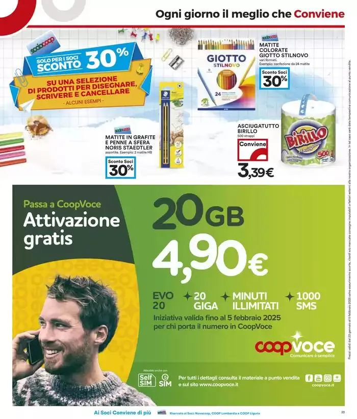 Sconti Fino al 40 % da 23 gennaio a 5 febbraio di 2025 - Pagina del volantino 23