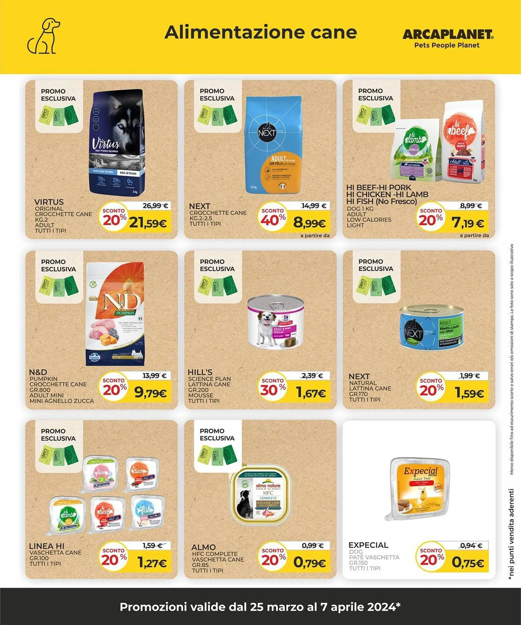 Volantino Arcaplanet da 25 marzo a 7 aprile di 2024 - Pagina del volantino 3