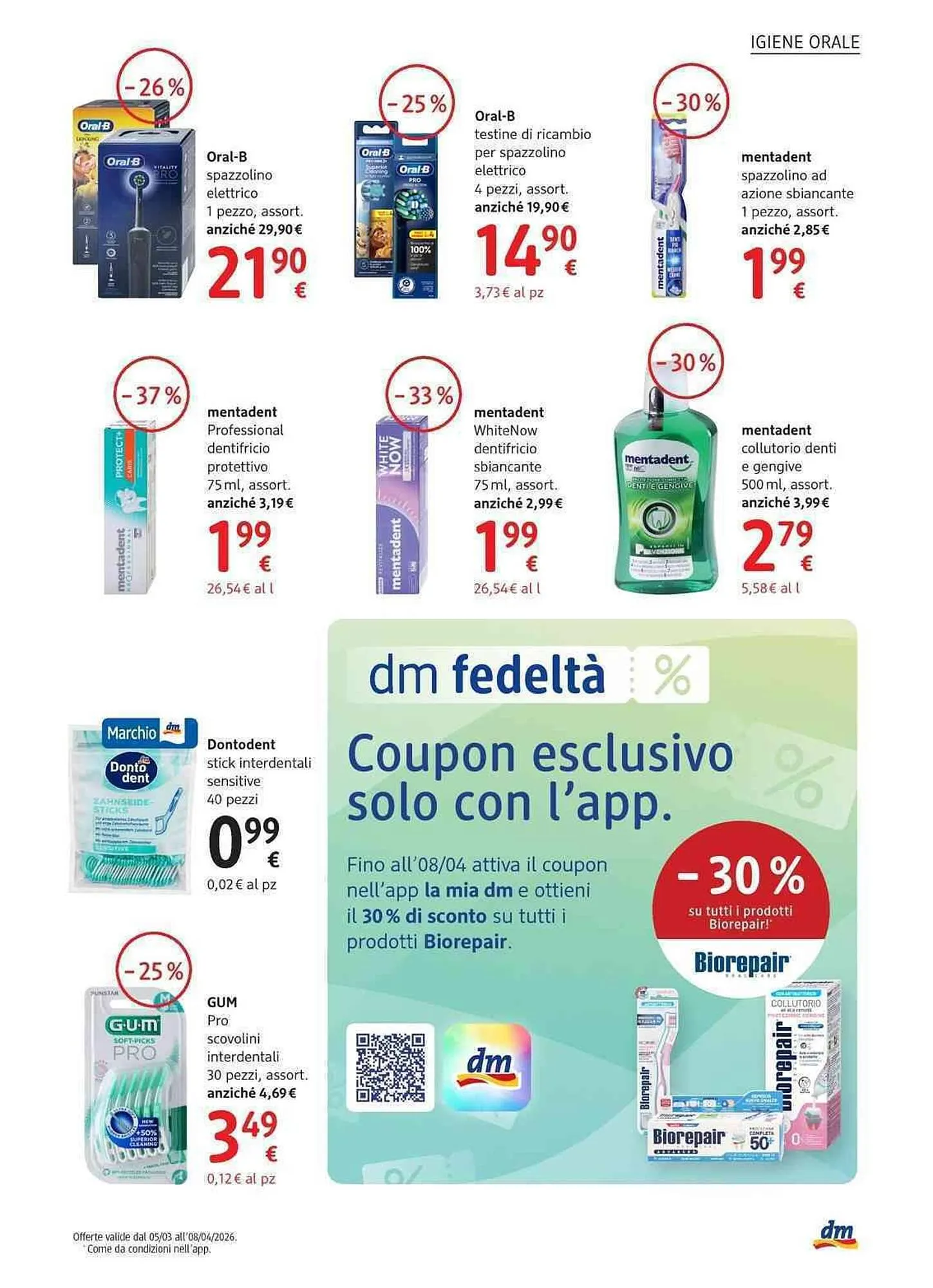 Volantino dm drogerie markt da 5 marzo a 8 aprile di 2026 - Pagina del volantino 9