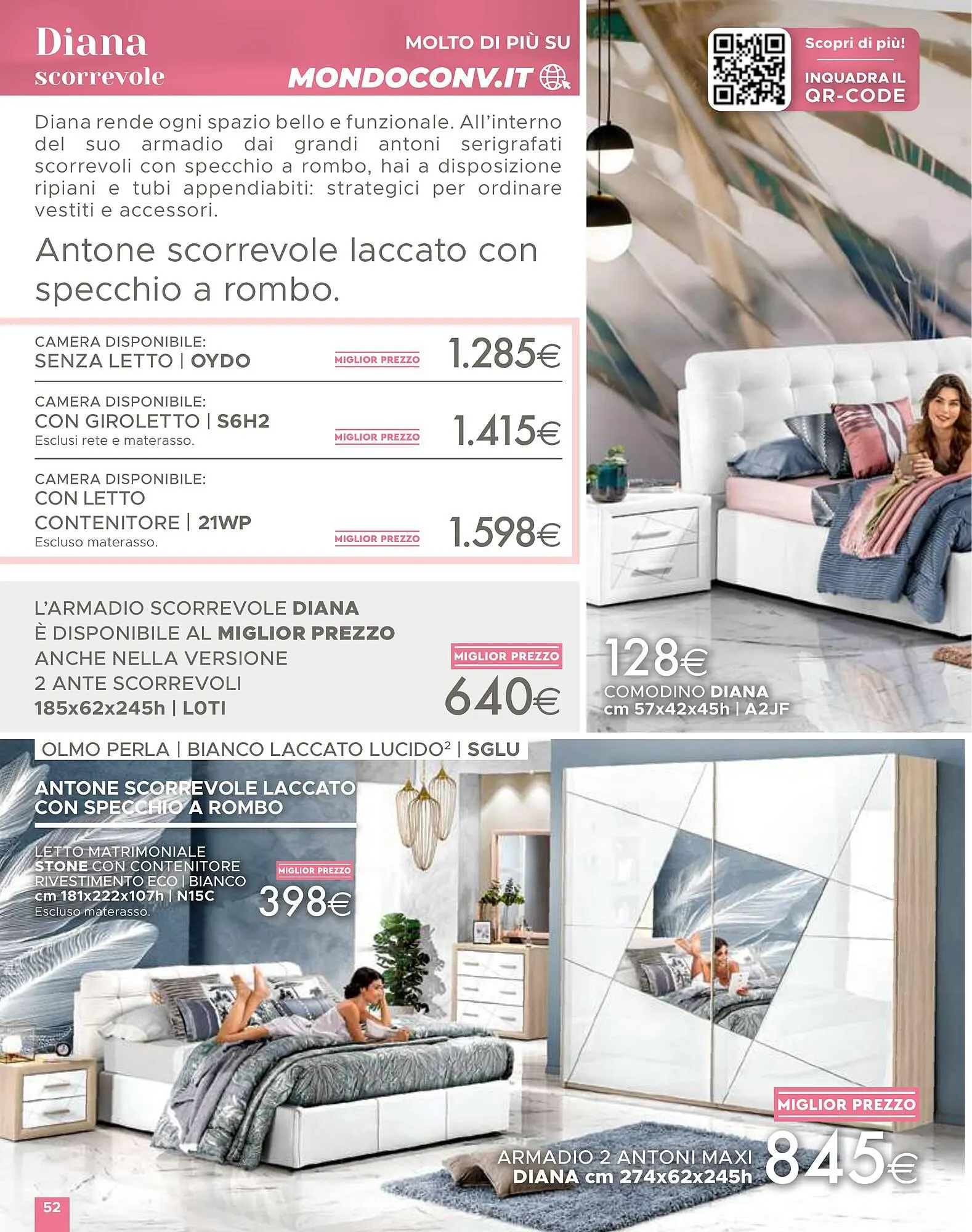 Volantino Mondo Convenienza da 1 aprile a 1 settembre di 2024 - Pagina del volantino 52