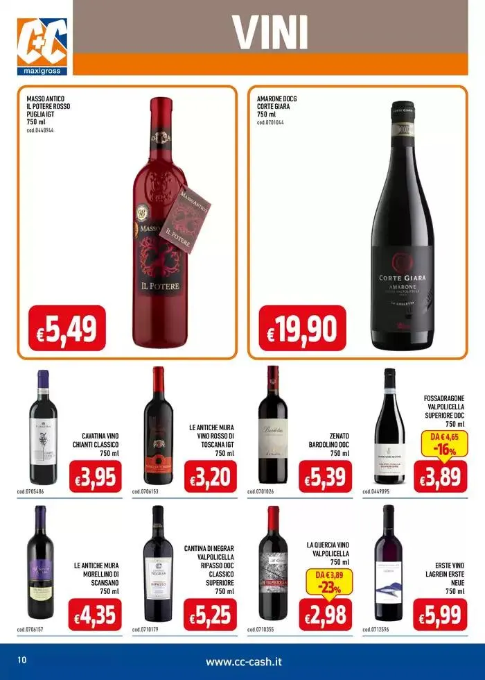 Professional ristoranti, bar, comunità, hotel da 24 marzo a 19 aprile di 2025 - Pagina del volantino 10