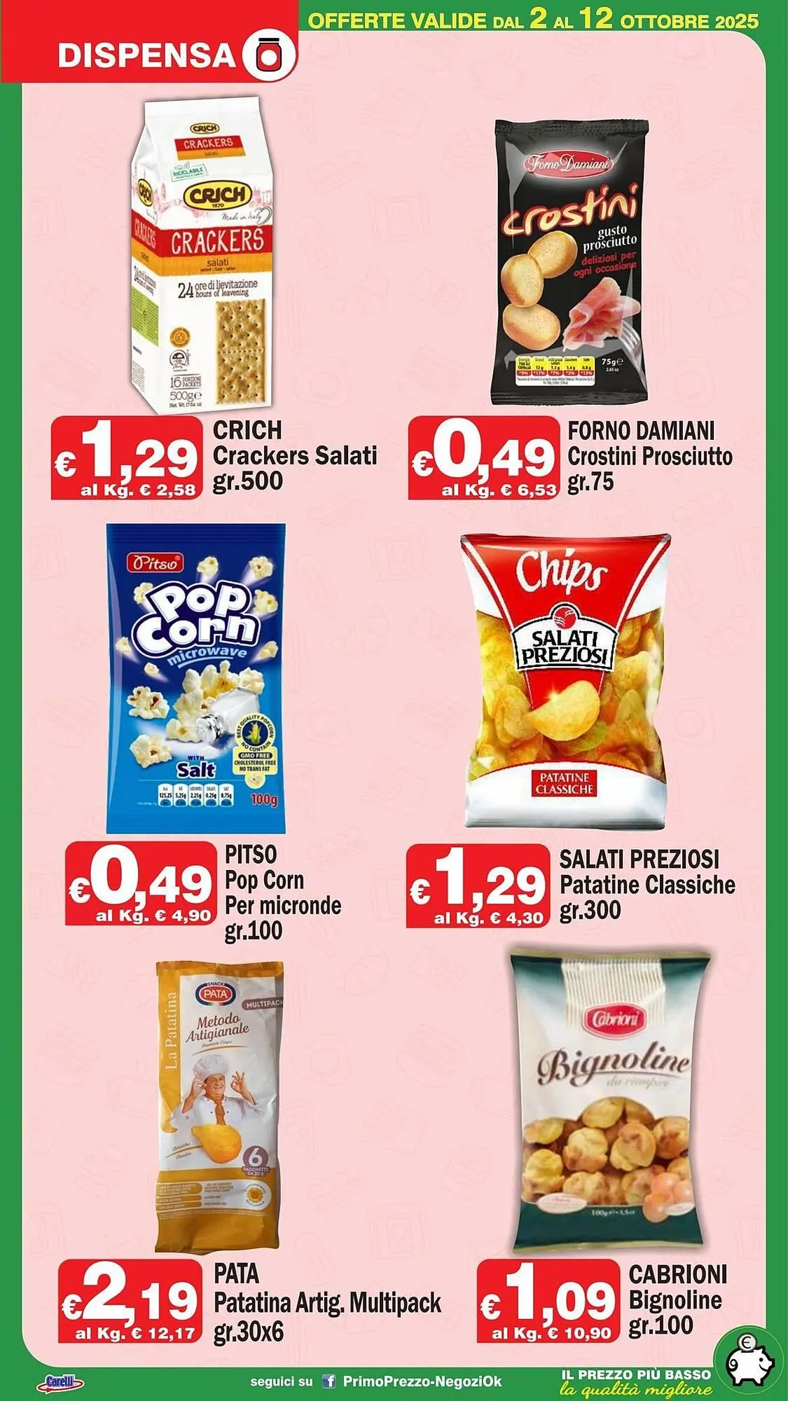 Volantino Primo Prezzo da 2 ottobre a 12 ottobre di 2025 - Pagina del volantino 11