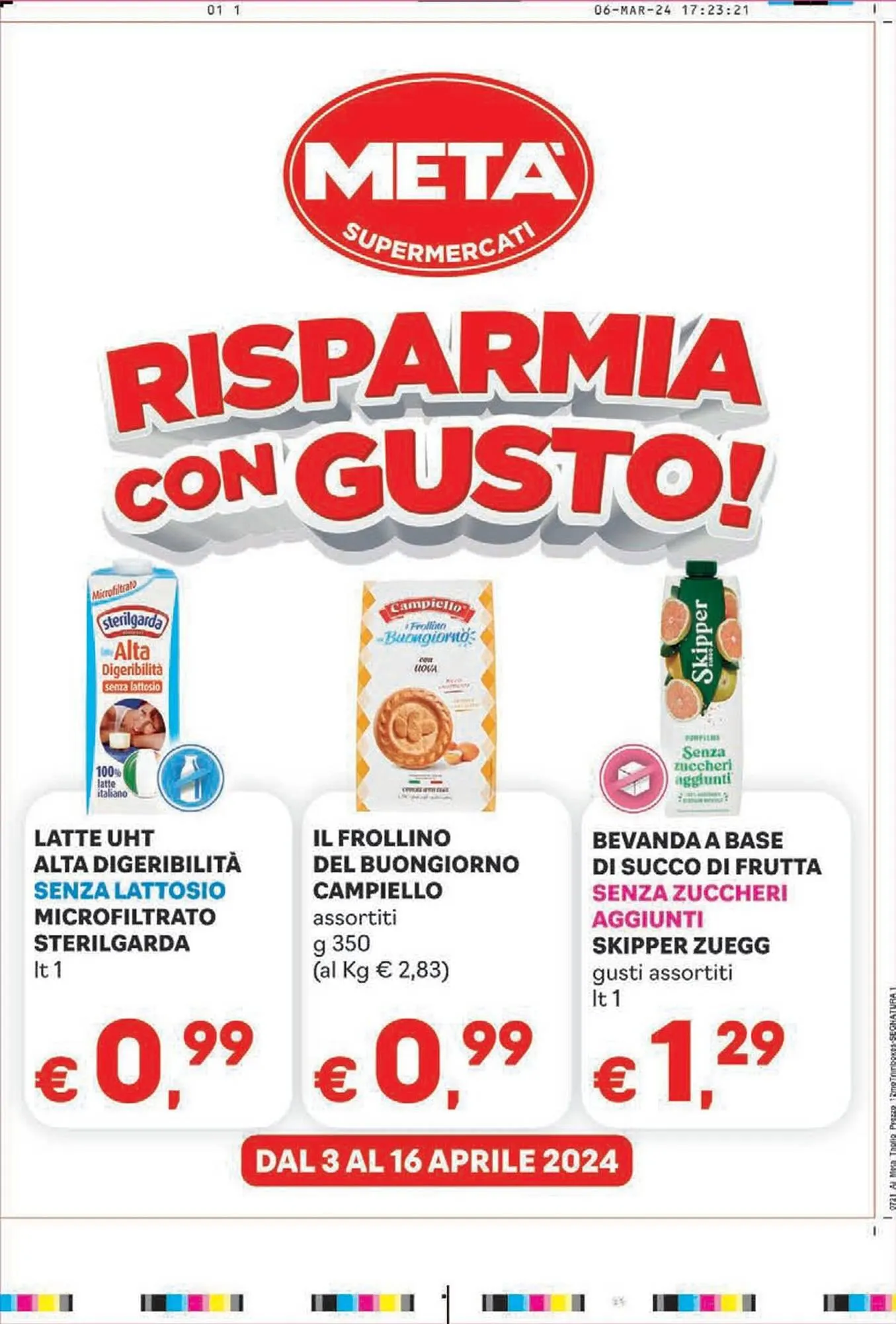 Volantino Metà da 2 aprile a 16 aprile di 2024 - Pagina del volantino