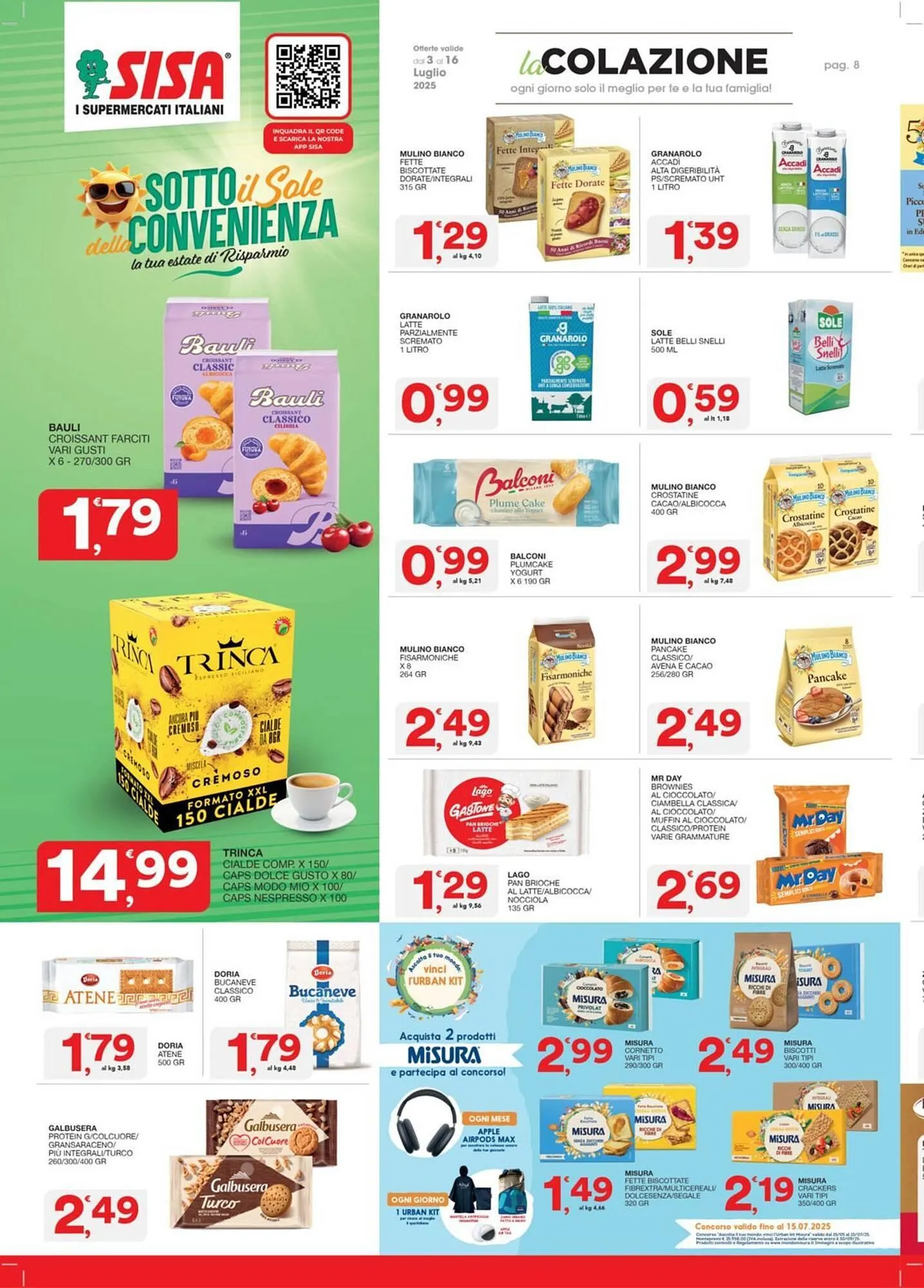 Volantino Sisa da 3 luglio a 16 luglio di 2025 - Pagina del volantino 8