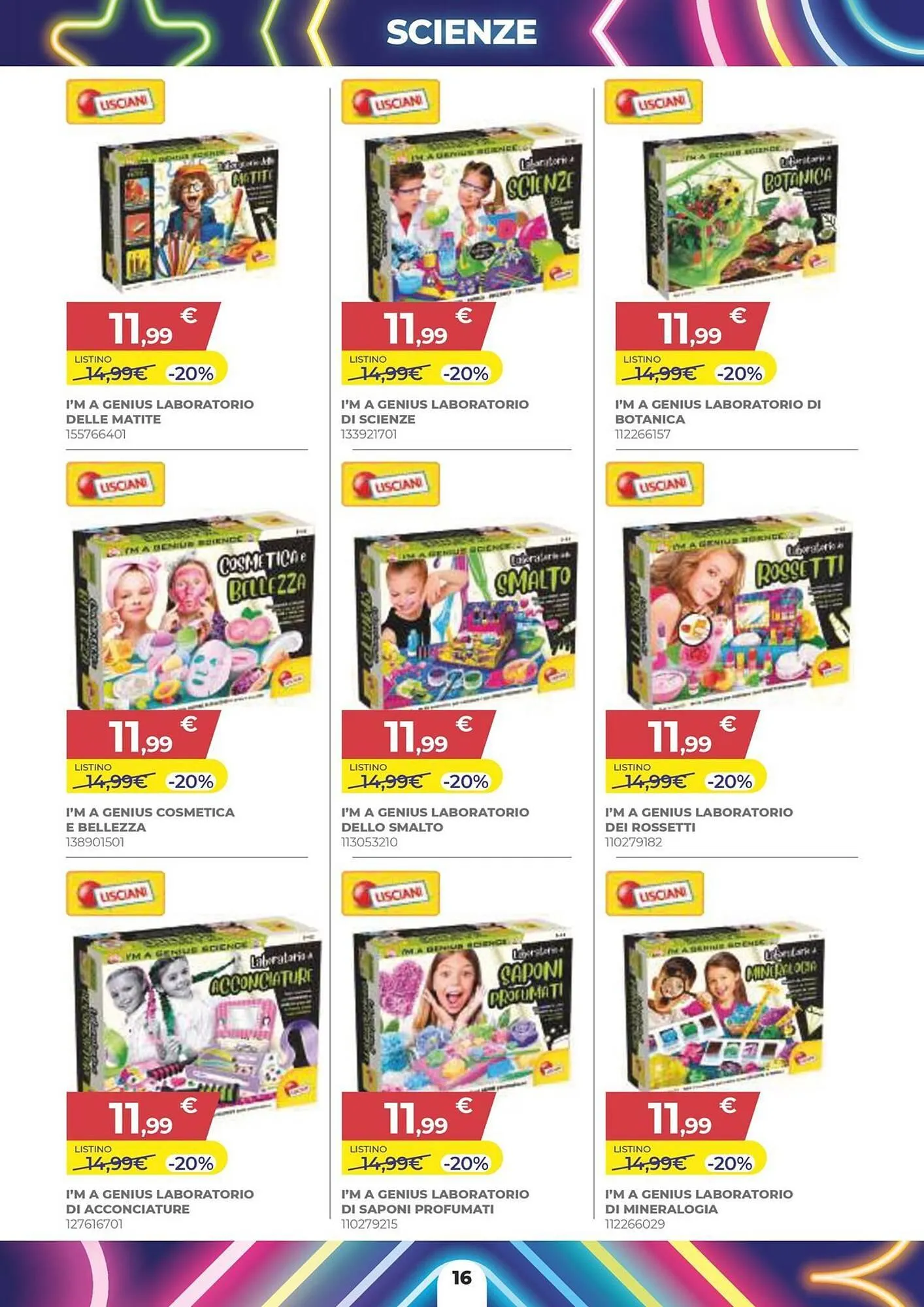 Volantino Toys Center da 28 agosto a 28 settembre di 2025 - Pagina del volantino 16