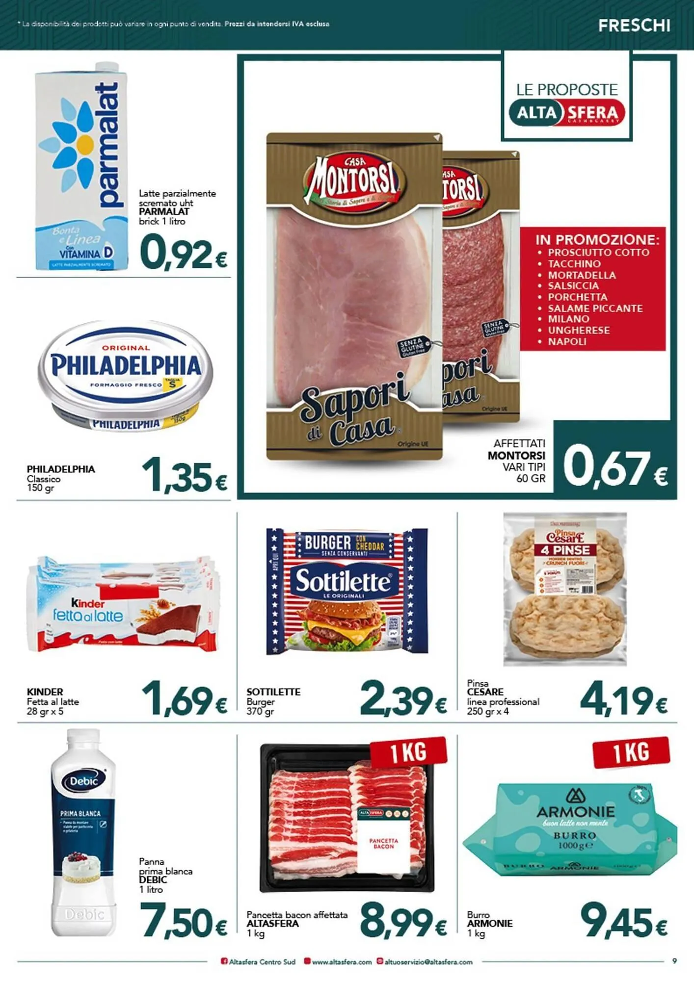 Volantino Altasfera da 22 ottobre a 4 novembre di 2025 - Pagina del volantino 9