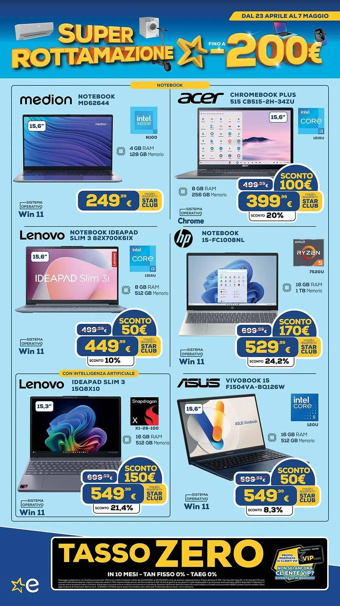 Volantino Euronics da 24 aprile a 7 maggio di 2026 - Pagina del volantino 13