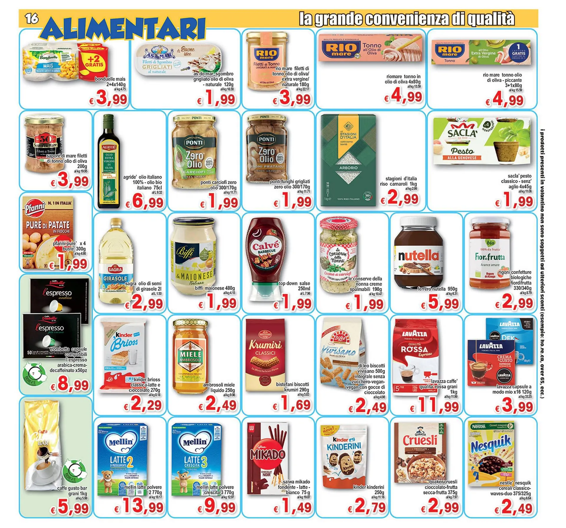 Volantino Top Supermercati da 17 gennaio a 25 gennaio di 2024 - Pagina del volantino 16