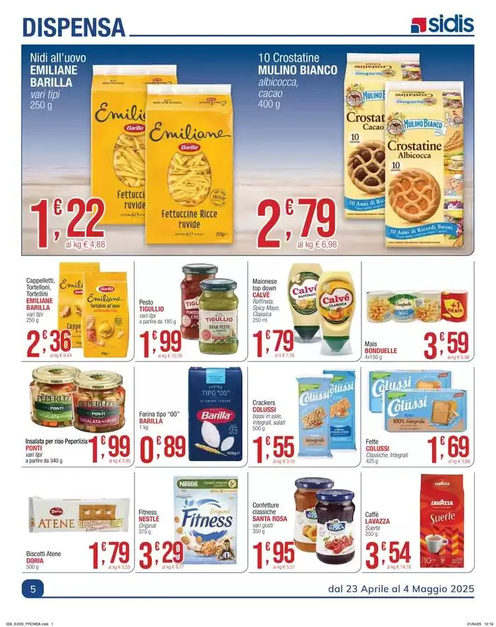 Il piacere di fare la spesa da 23 aprile a 4 maggio di 2025 - Pagina del volantino 5