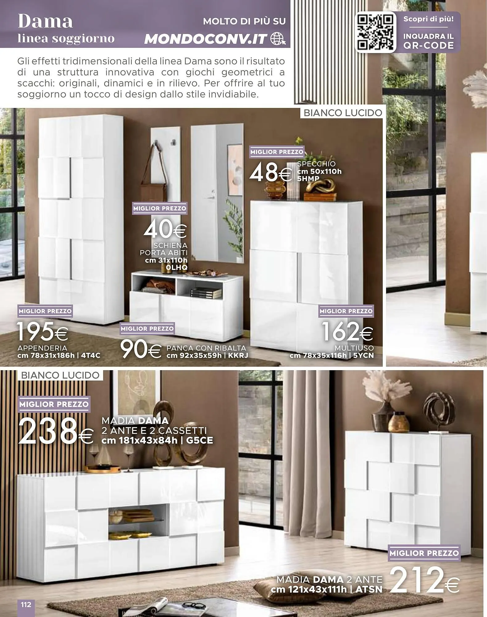 Volantino Mondo Convenienza da 1 aprile a 1 settembre di 2024 - Pagina del volantino 112