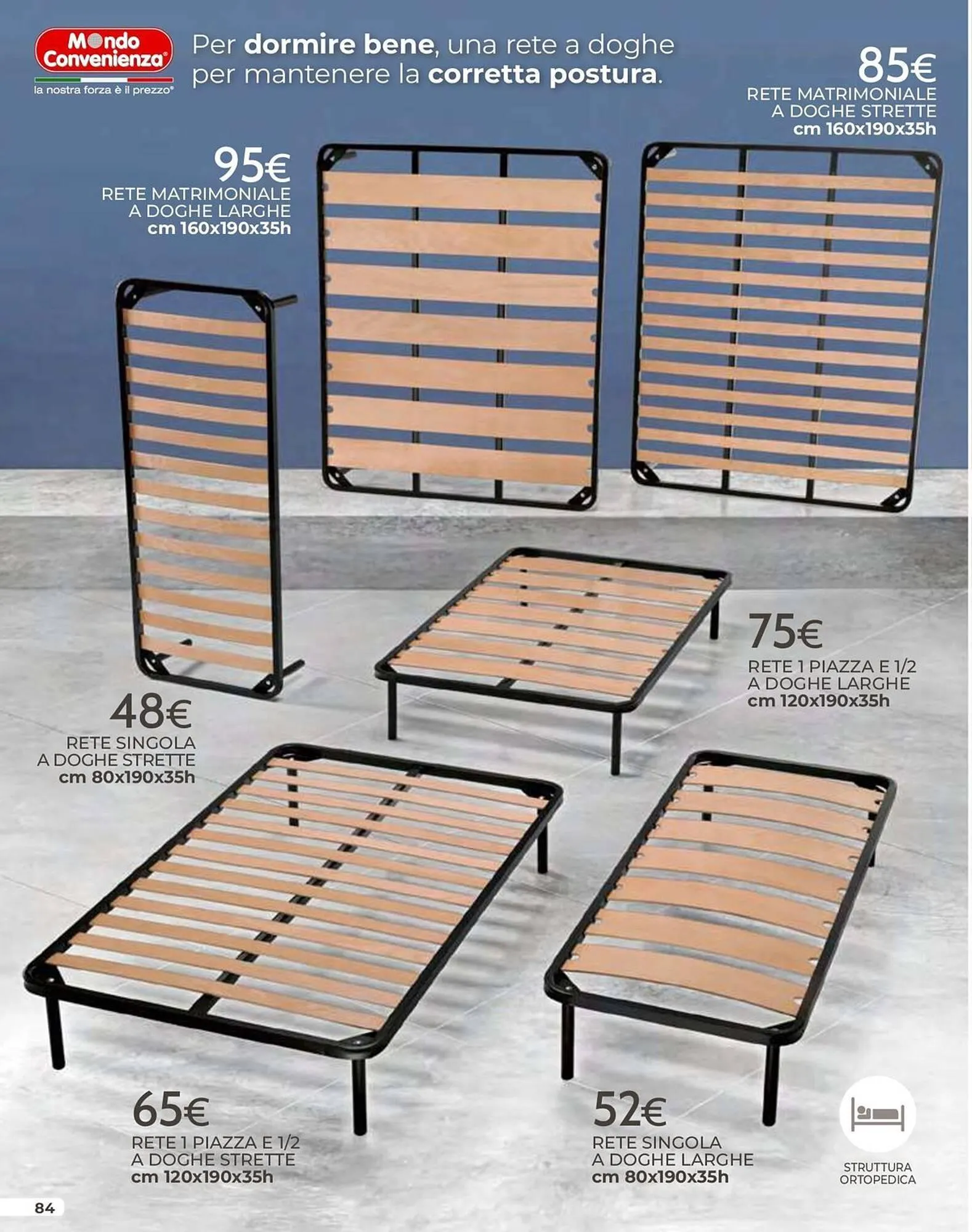 Volantino Mondo Convenienza da 1 luglio a 22 settembre di 2025 - Pagina del volantino 86