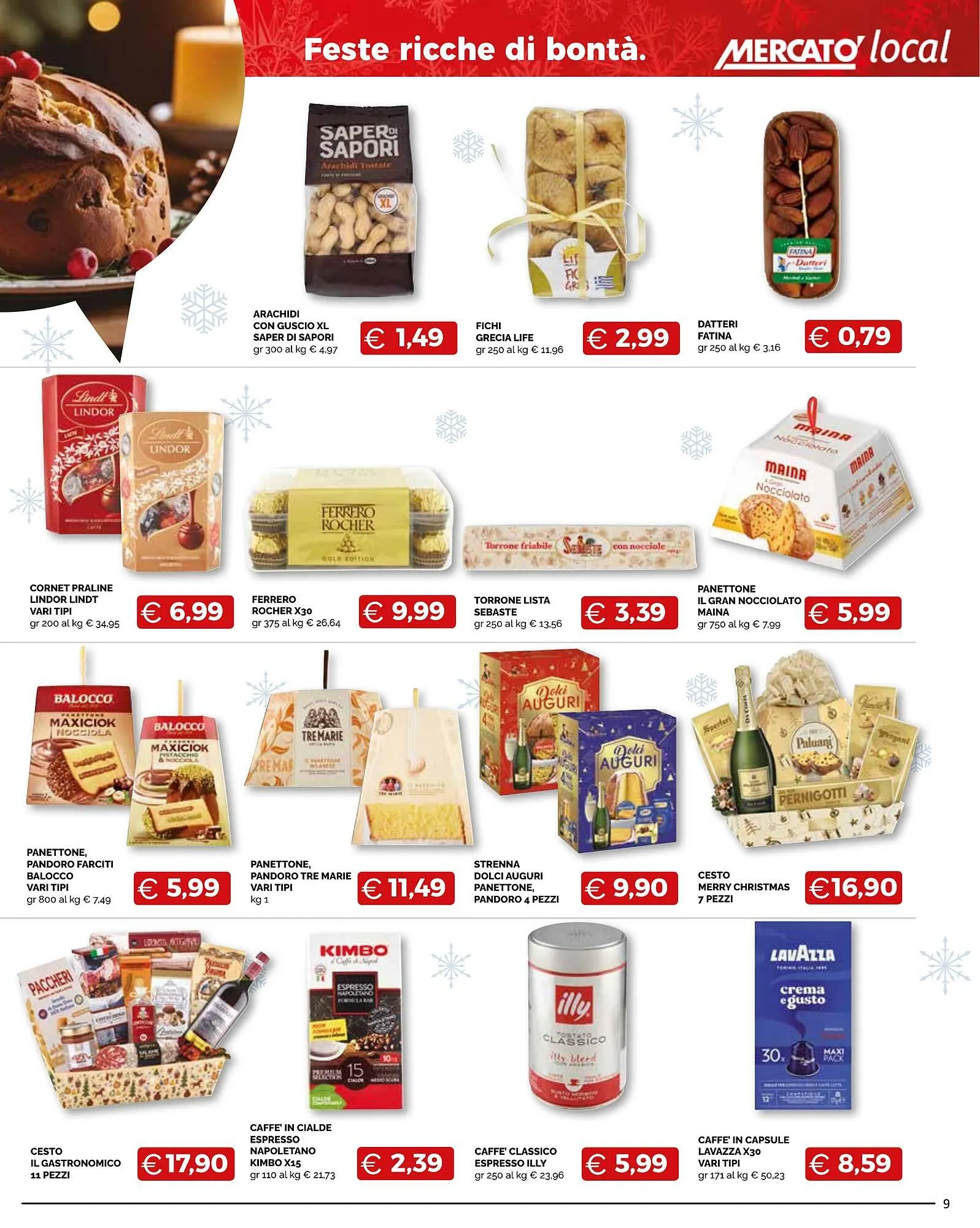 Volantino Mercatò Local da 9 dicembre a 31 dicembre di 2025 - Pagina del volantino 9