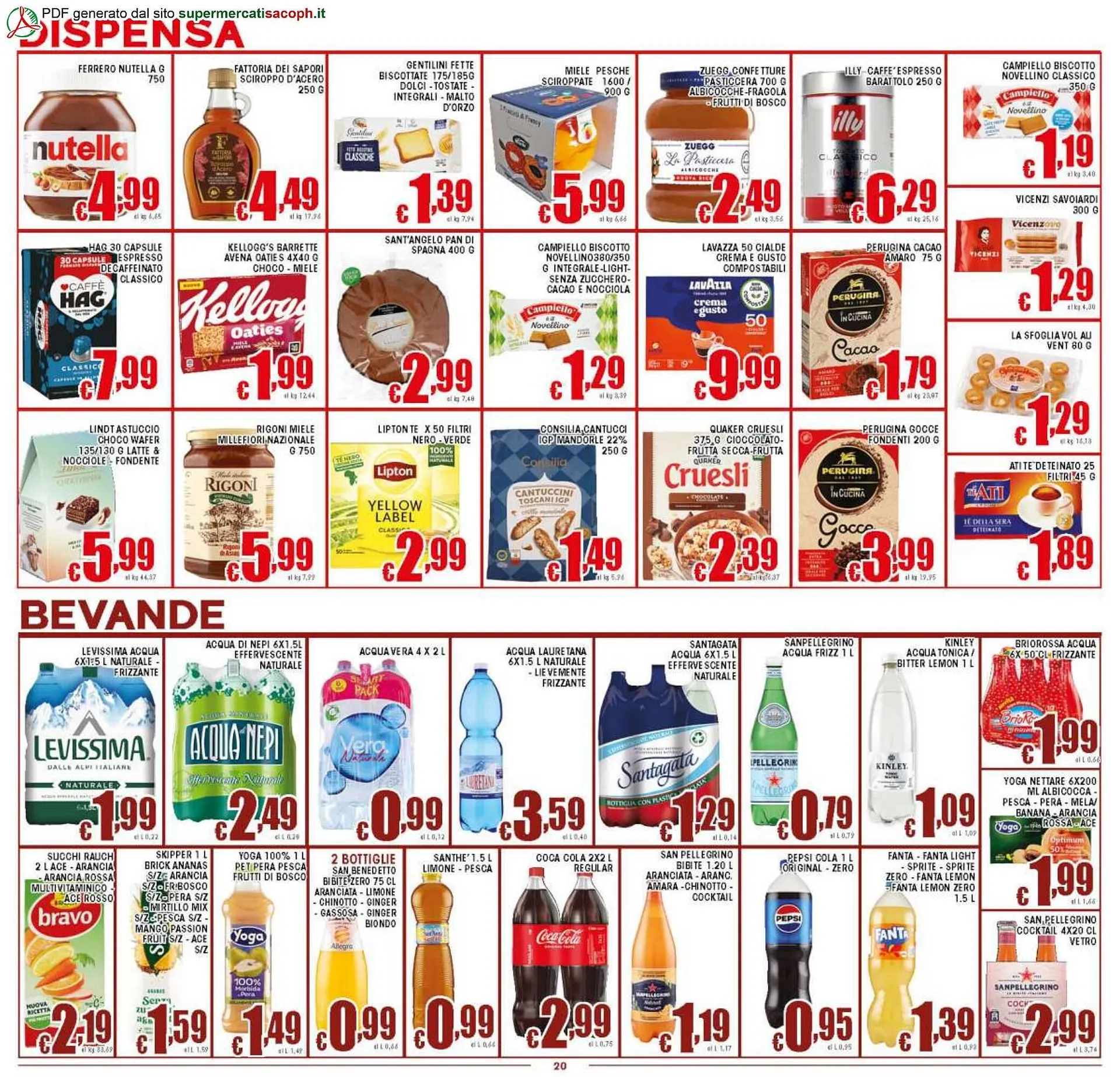 Volantino Sacoph da 16 dicembre a 24 dicembre di 2025 - Pagina del volantino 20