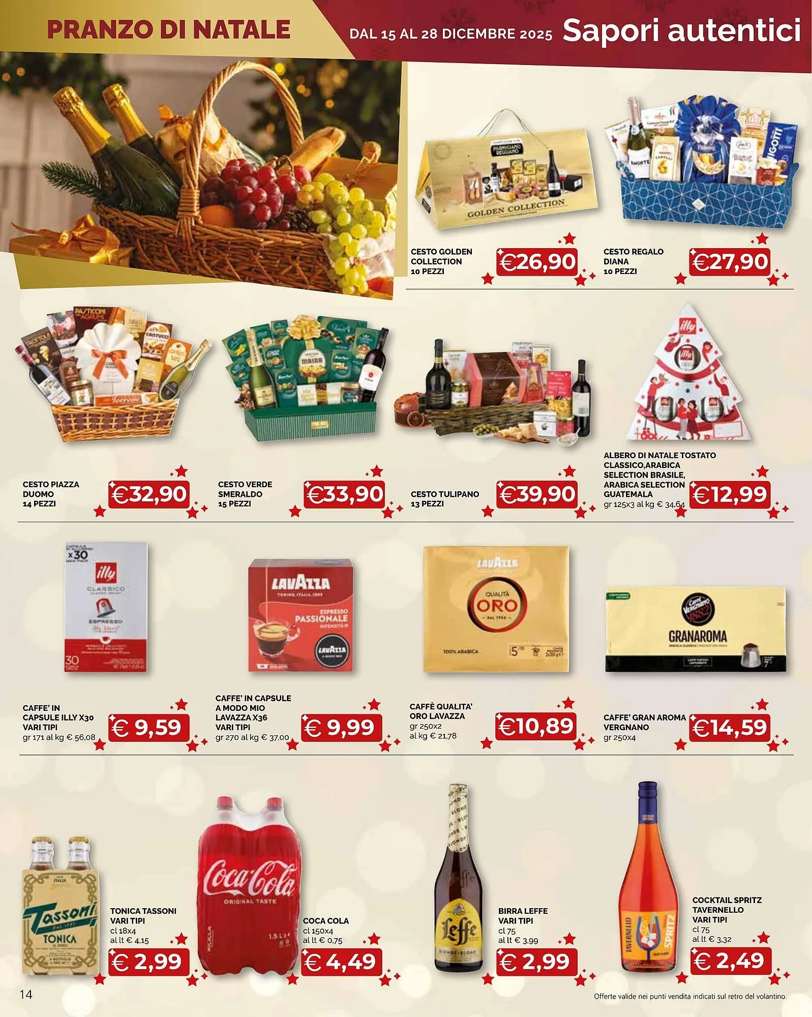 Volantino Mercatò Big da 15 dicembre a 28 dicembre di 2025 - Pagina del volantino 14