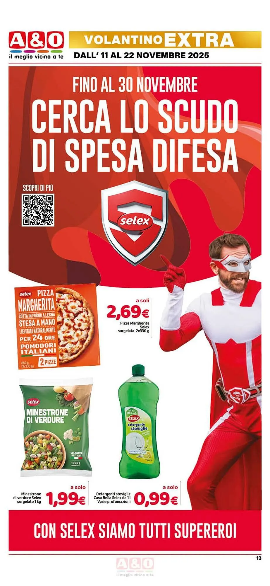 Volantino A&O da 11 novembre a 22 novembre di 2025 - Pagina del volantino 13