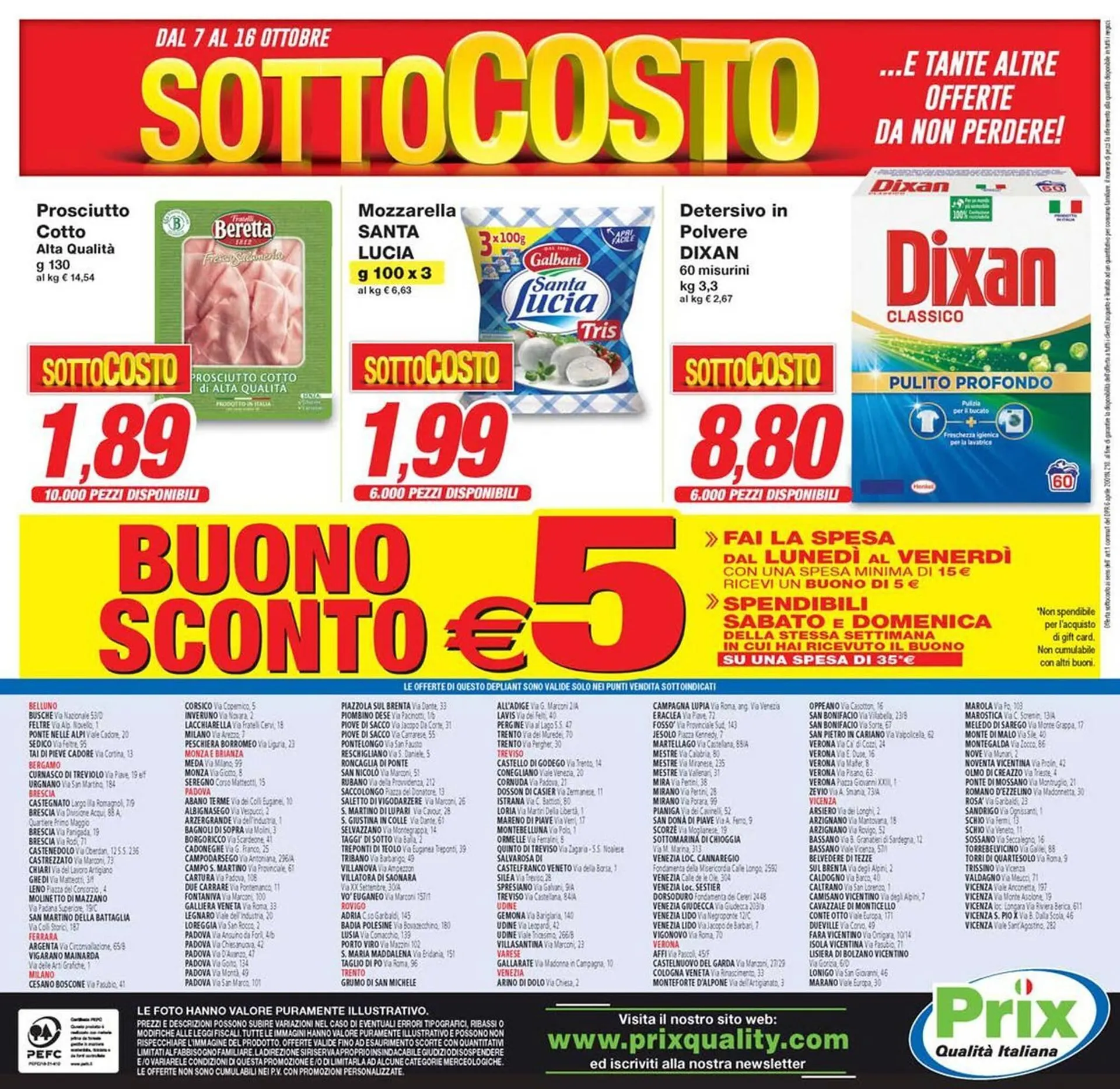 Volantino Prix Quality da 7 ottobre a 16 ottobre di 2025 - Pagina del volantino 16