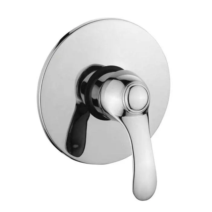 Idrak Rubinetto miscelatore doccia da incasso serie serena, finitura cromata