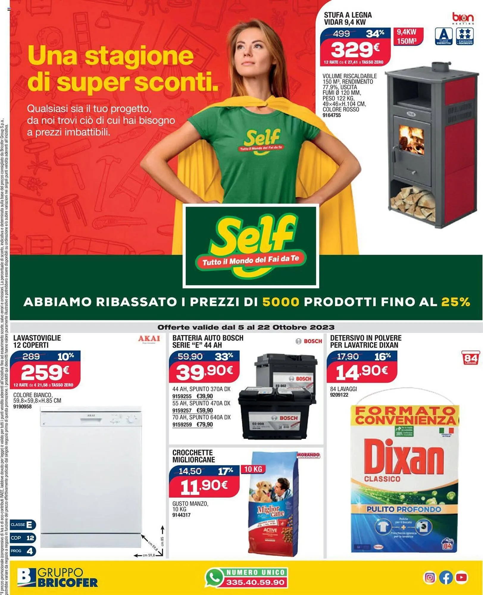 Volantino Self da 5 ottobre a 22 ottobre di 2023 - Pagina del volantino 1
