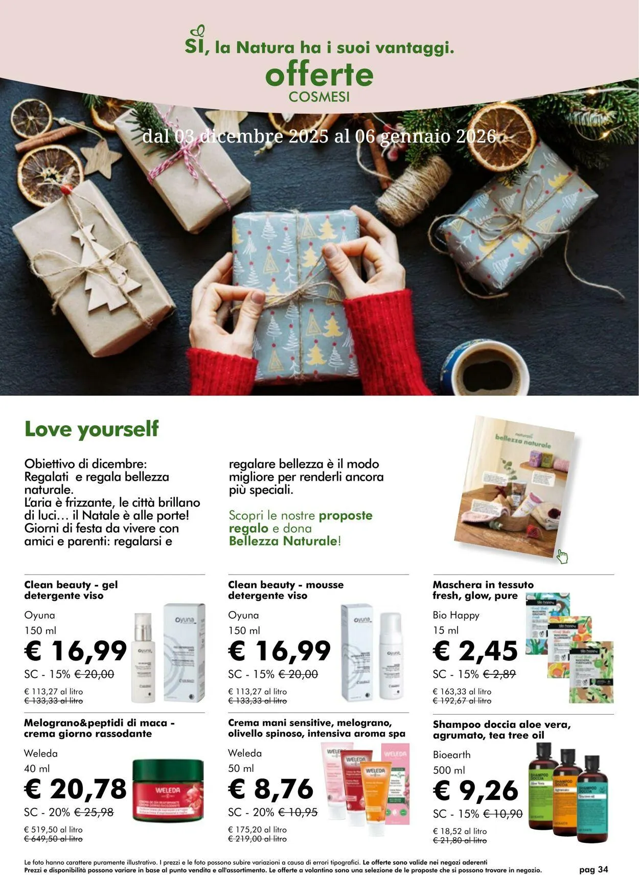 Natura Sì Volantino attuale da 15 gennaio a 29 gennaio di 2026 - Pagina del volantino 34