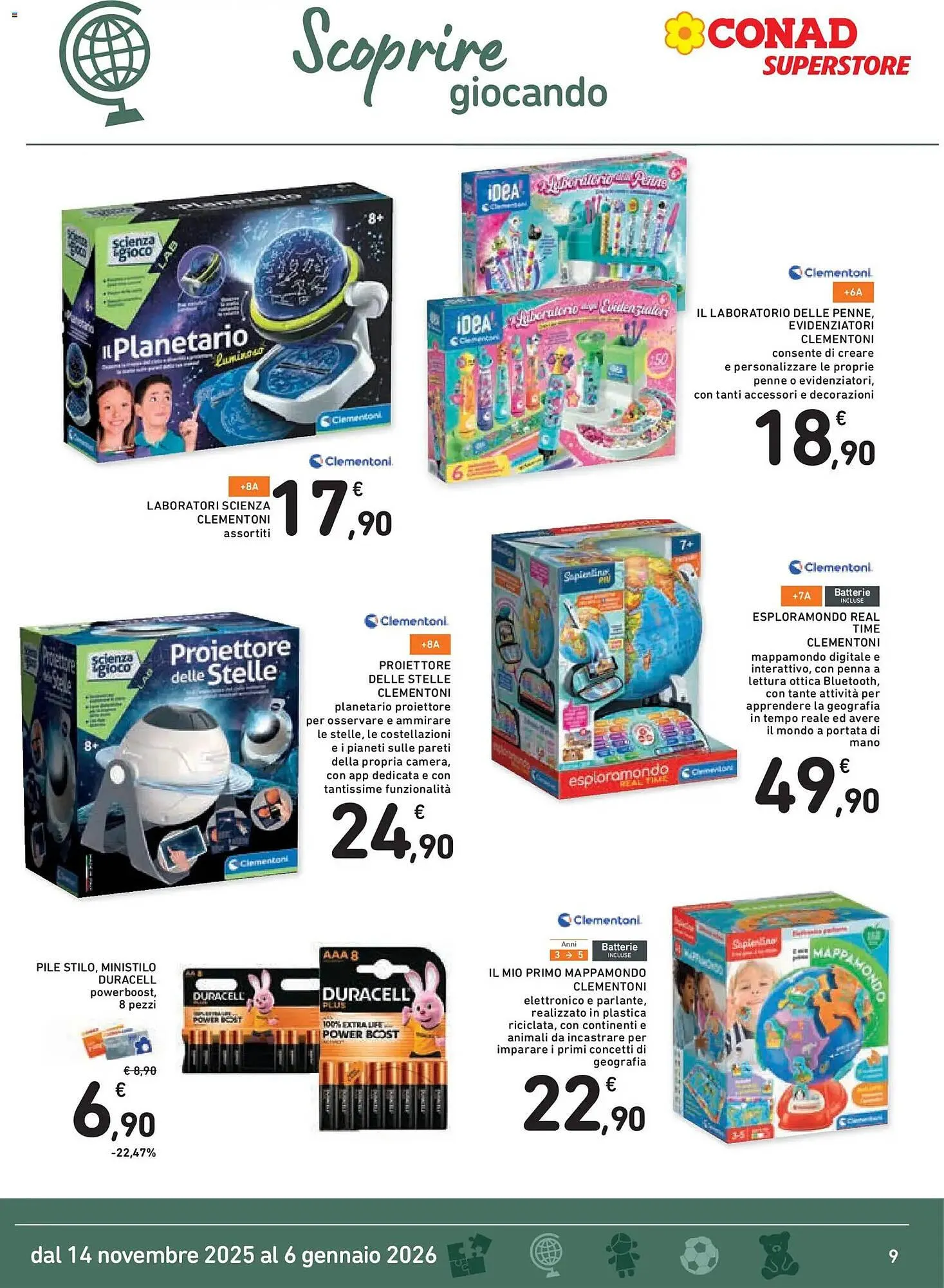 Volantino Conad da 14 novembre a 6 gennaio di 2026 - Pagina del volantino 9
