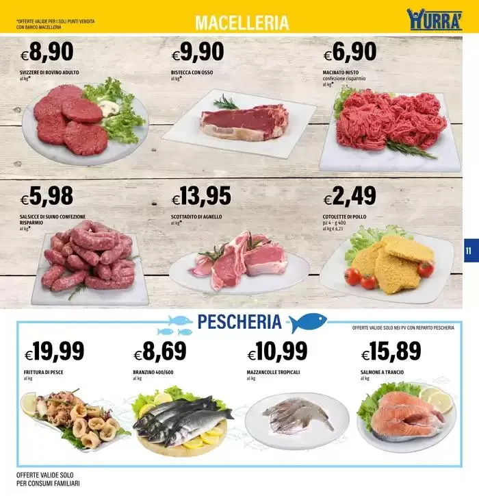 Catalogo Hurrà Discount da 27 marzo a 9 aprile di 2025 - Pagina del volantino 11