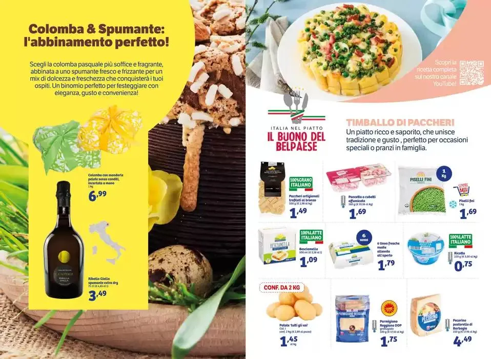 Una pasqua di gusto e convenienza! da 9 aprile a 20 aprile di 2025 - Pagina del volantino 3
