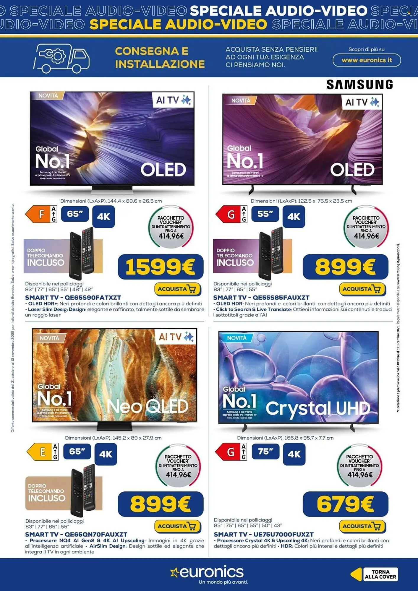Volantino Euronics da 31 ottobre a 12 novembre di 2025 - Pagina del volantino 7