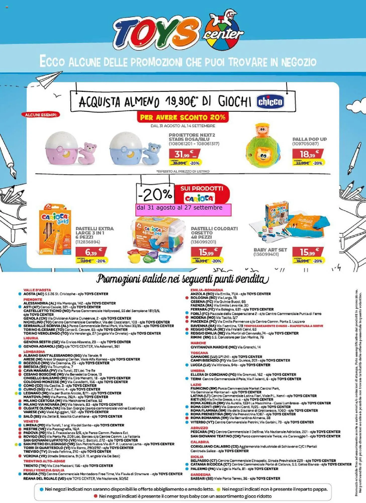 Volantino Bimbo Store da 31 agosto a 27 settembre di 2023 - Pagina del volantino 20