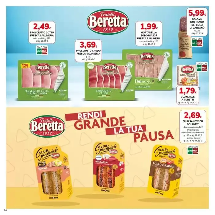 Sottocosto da 8 maggio a 17 maggio di 2025 - Pagina del volantino 14