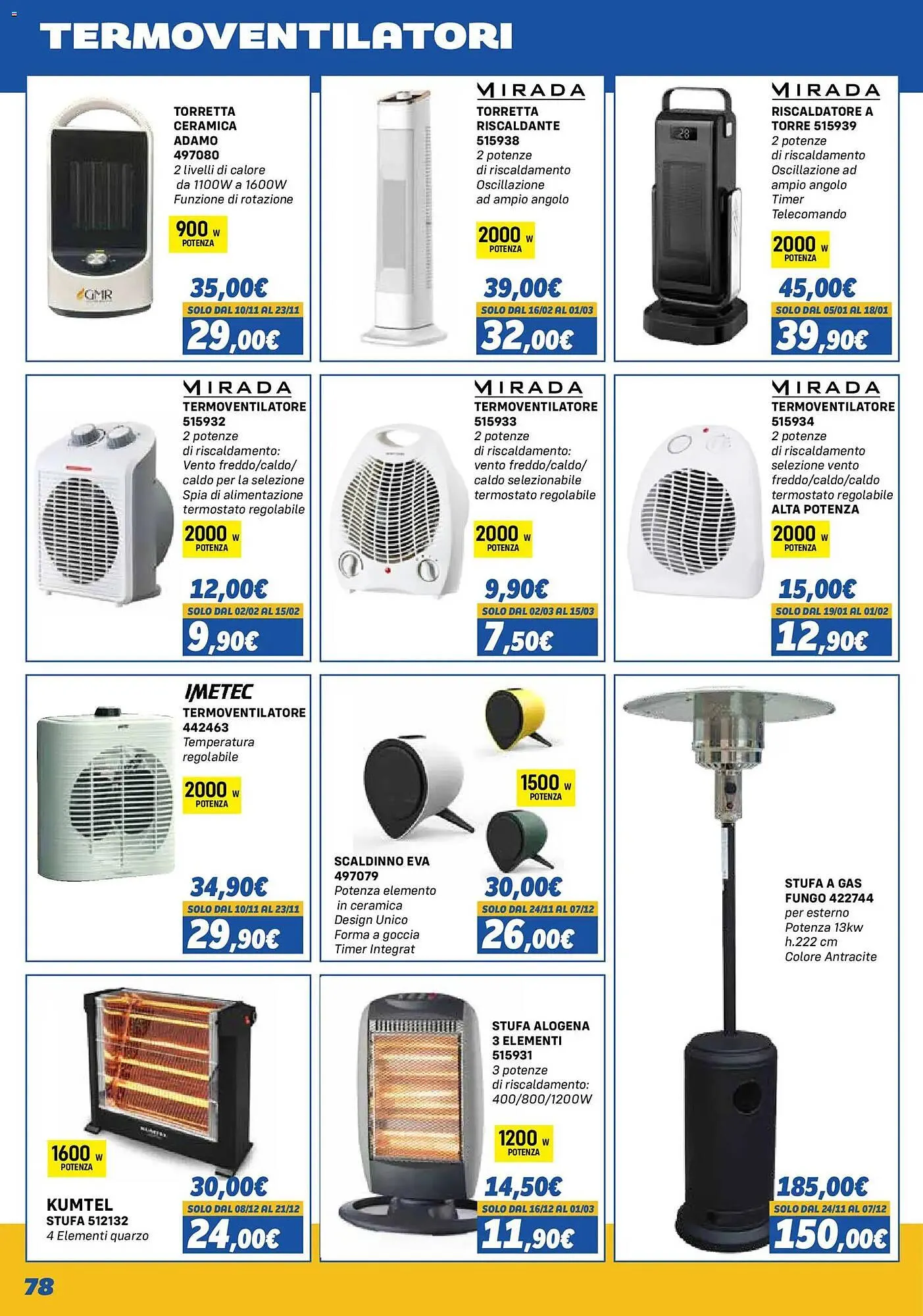 Volantino Orizzonte da 1 novembre a 30 aprile di 2026 - Pagina del volantino 78