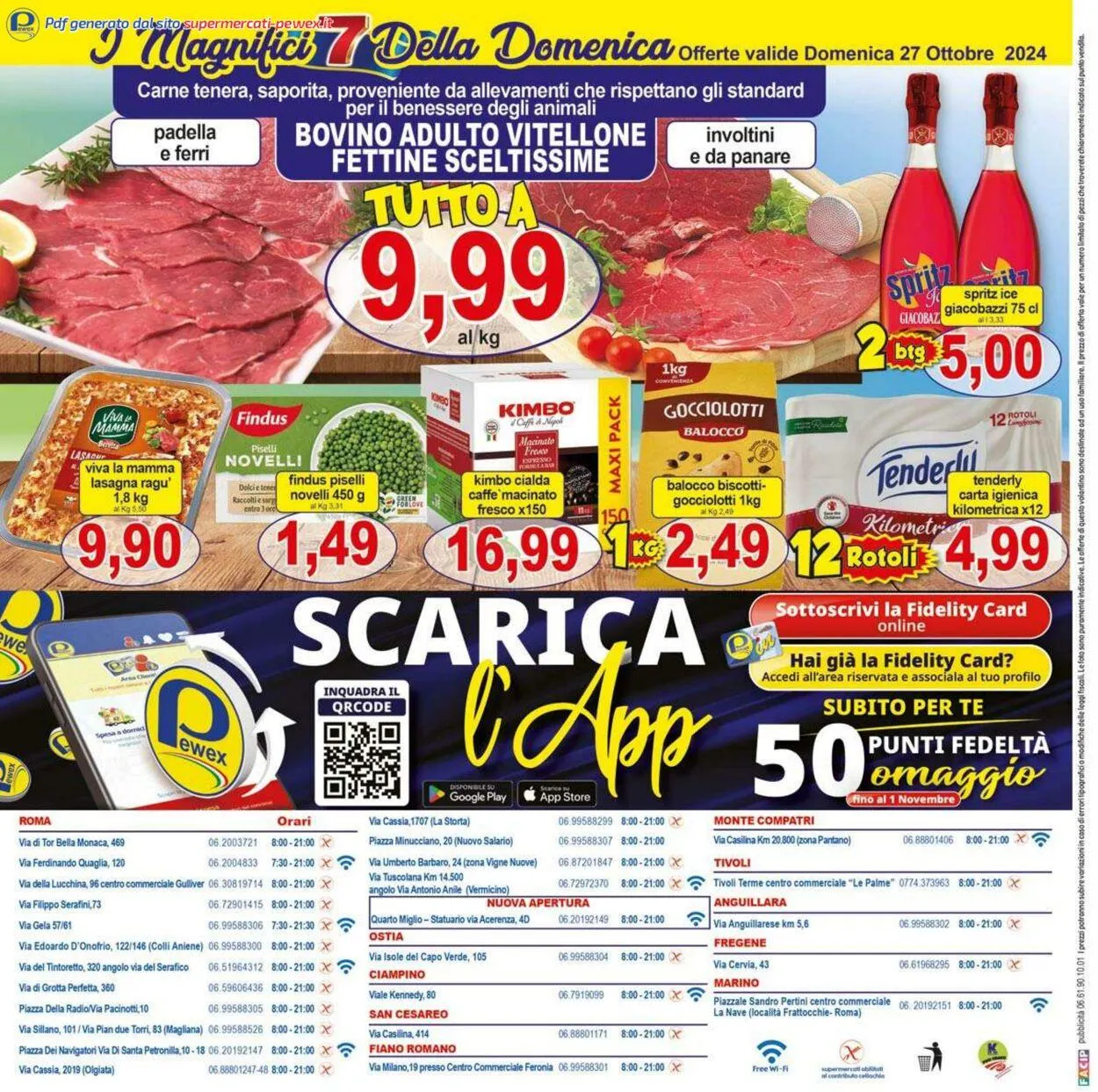 Pewex Volantino attuale da 10 dicembre a 24 dicembre di 2024 - Pagina del volantino 24