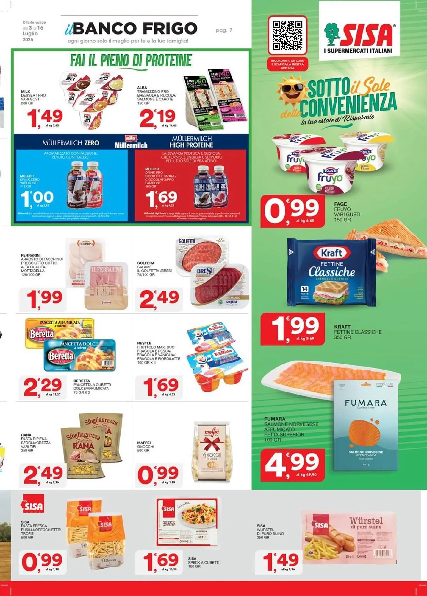 Volantino Sisa da 3 luglio a 16 luglio di 2025 - Pagina del volantino 7