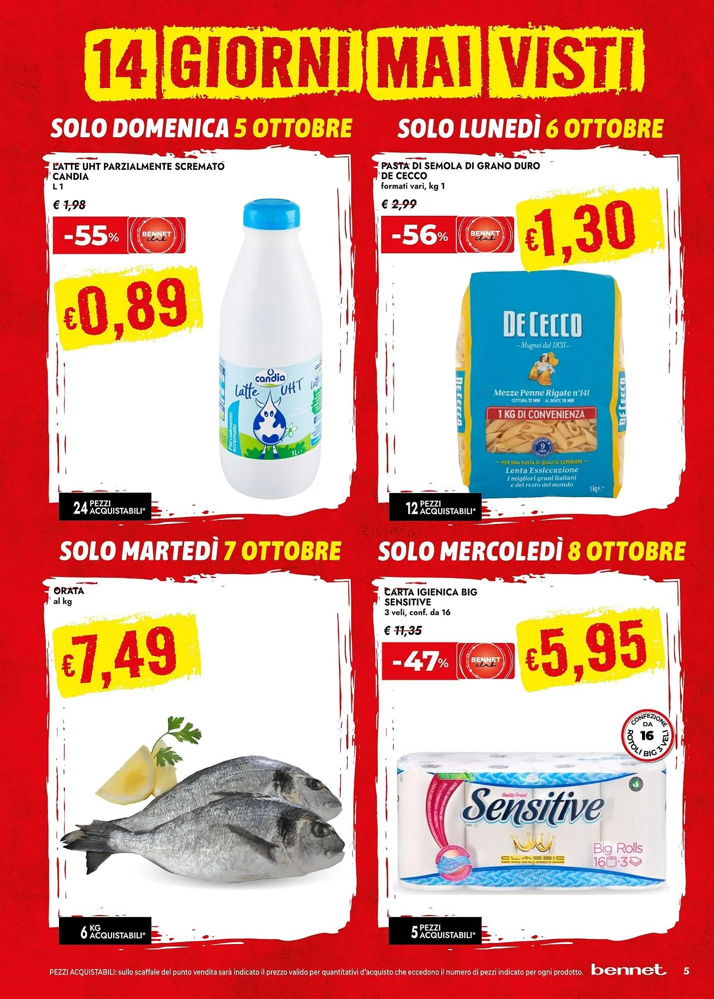 Volantino Bennet da 25 settembre a 8 ottobre di 2025 - Pagina del volantino 5