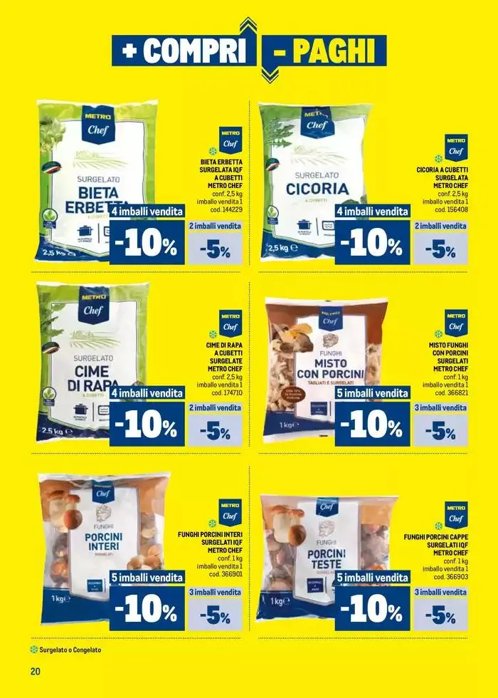 + Compri - Paghi dal 1.05 al 9.07 da 2 maggio a 9 luglio di 2025 - Pagina del volantino 20