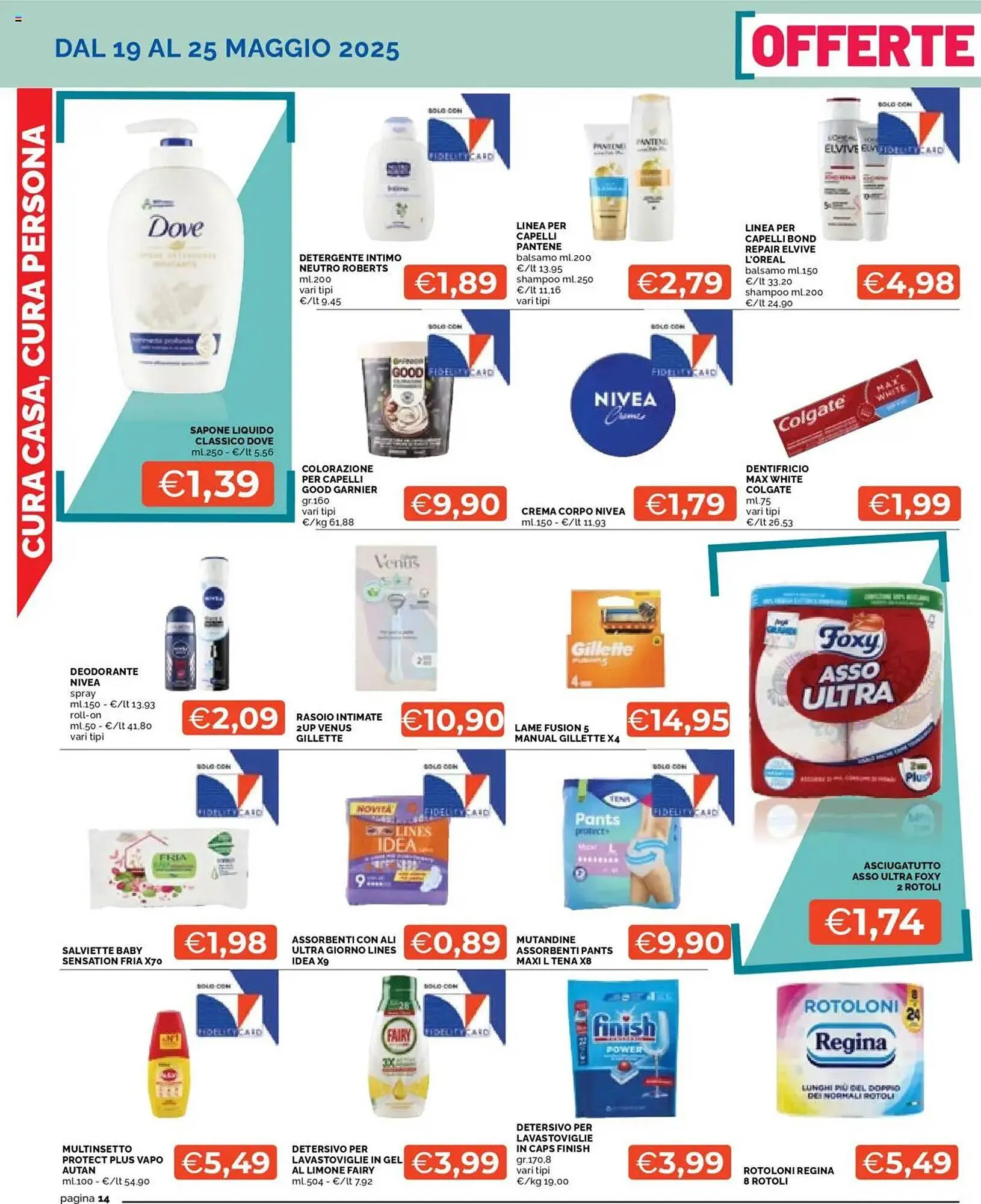 Volantino Mercatò da 19 maggio a 25 maggio di 2025 - Pagina del volantino 14