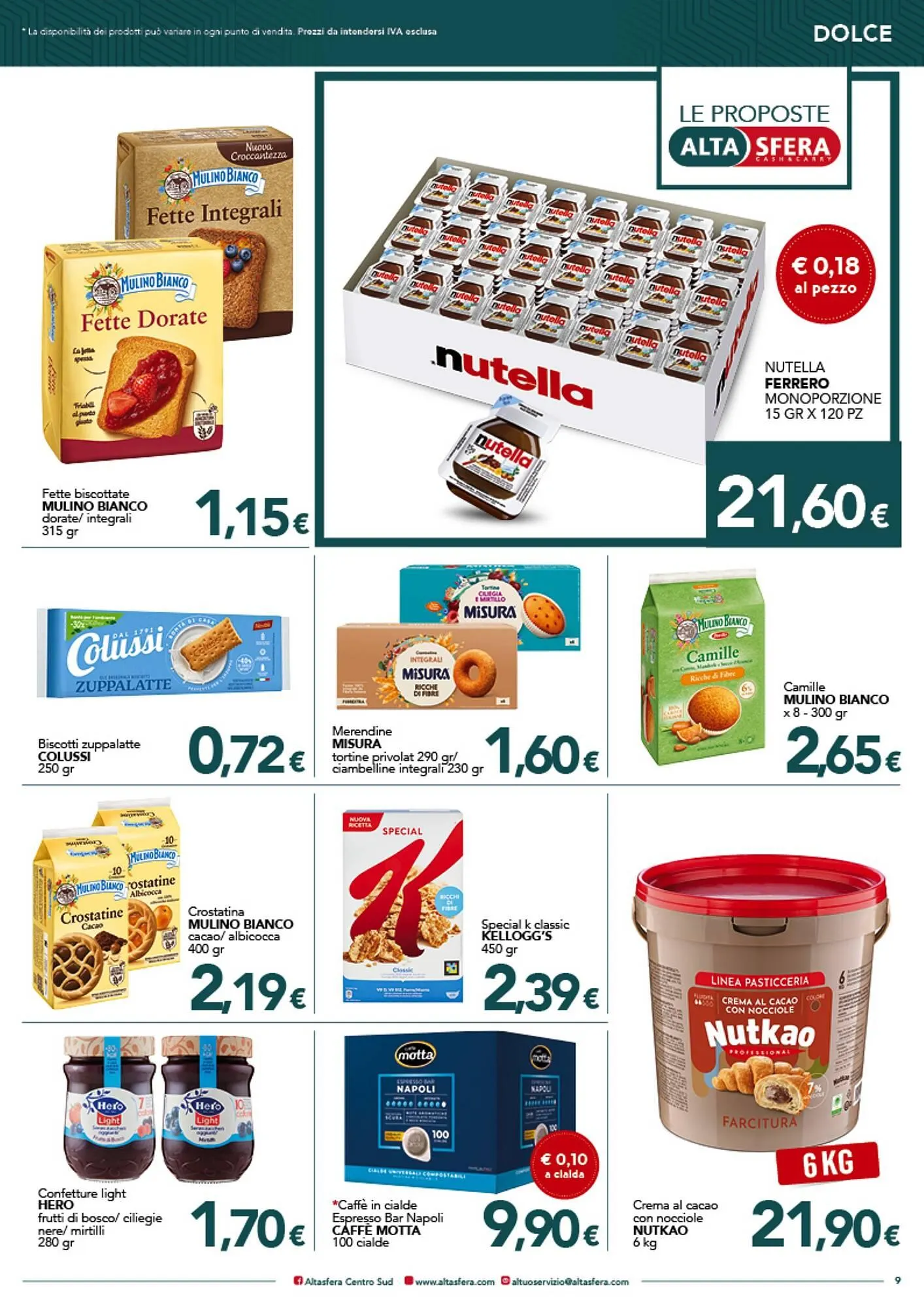 Volantino Altasfera da 24 settembre a 7 ottobre di 2025 - Pagina del volantino 9