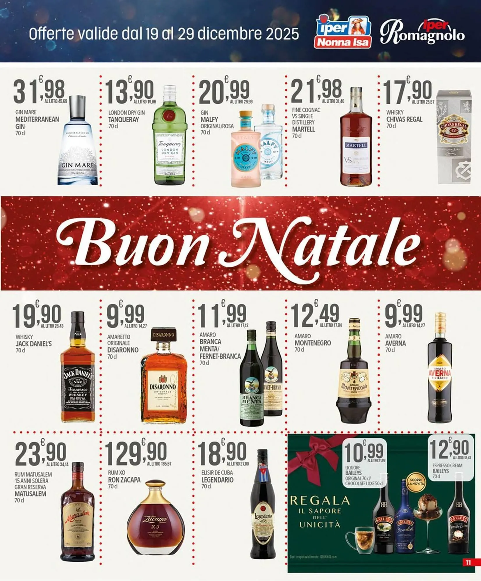 Volantino Iper Nonna Isa da 19 dicembre a 29 dicembre di 2025 - Pagina del volantino 11