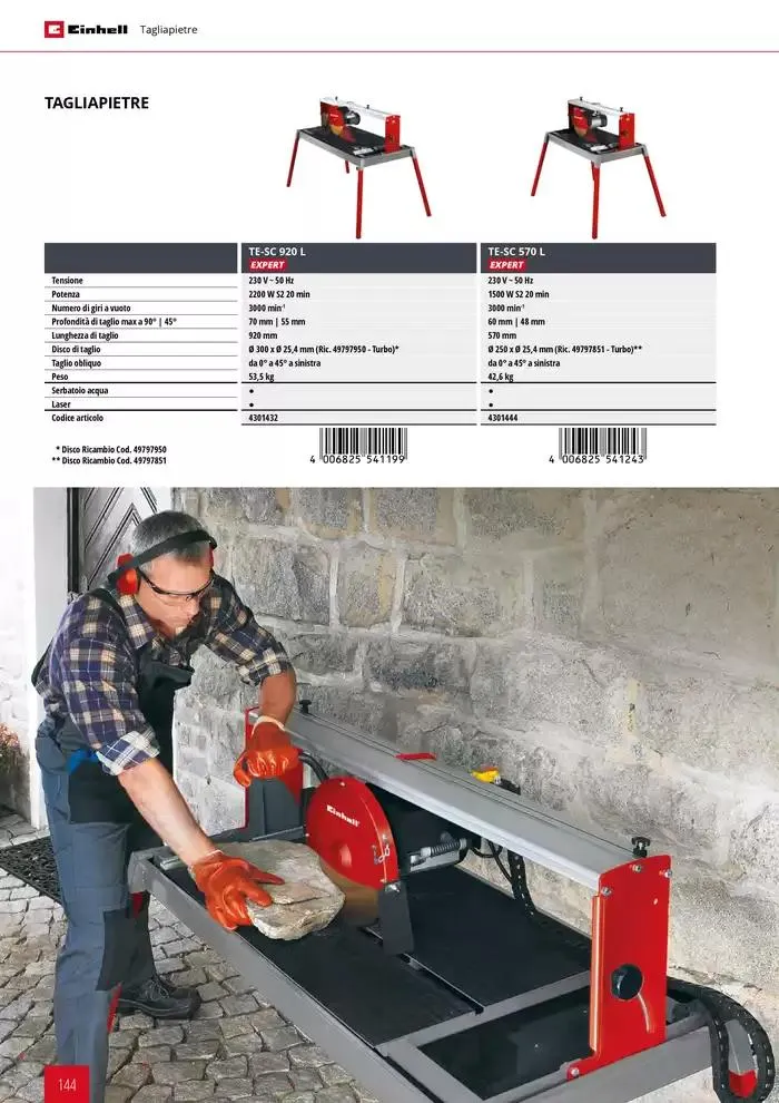 Elettroutensili 2025 da 11 febbraio a 31 dicembre di 2025 - Pagina del volantino 144