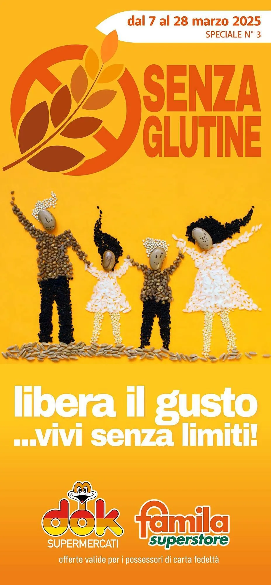 Volantino Supermercati Dok da 7 marzo a 28 marzo di 2025 - Pagina del volantino 1