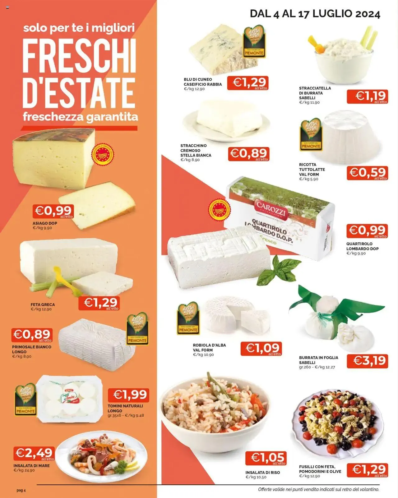 Volantino Mercatò da 4 luglio a 17 luglio di 2024 - Pagina del volantino 4