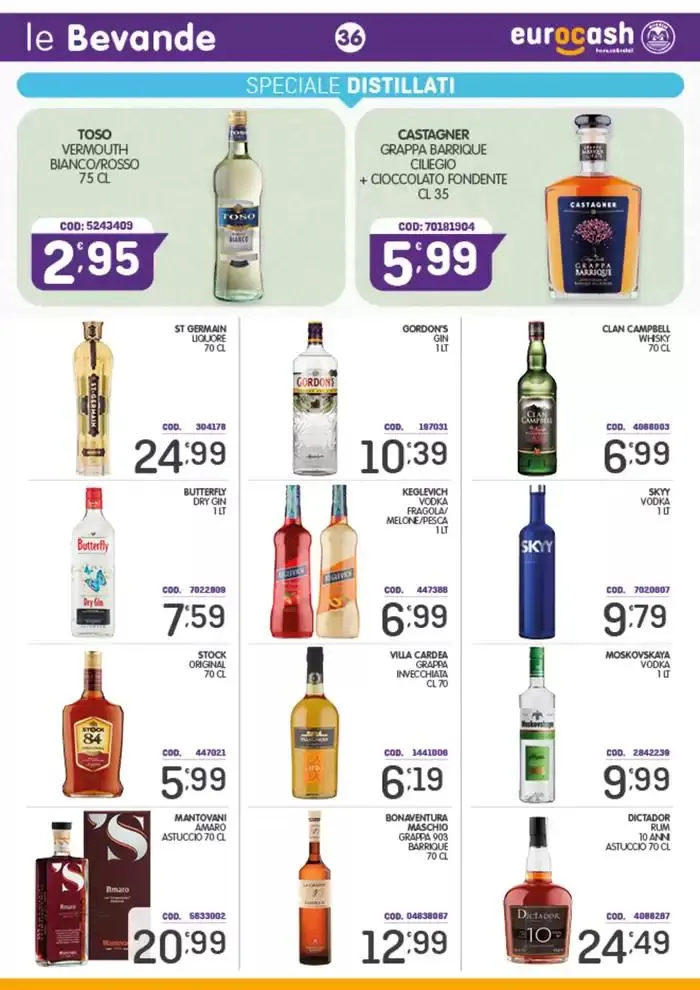 Sottocosto da 20 gennaio a 16 febbraio di 2025 - Pagina del volantino 36