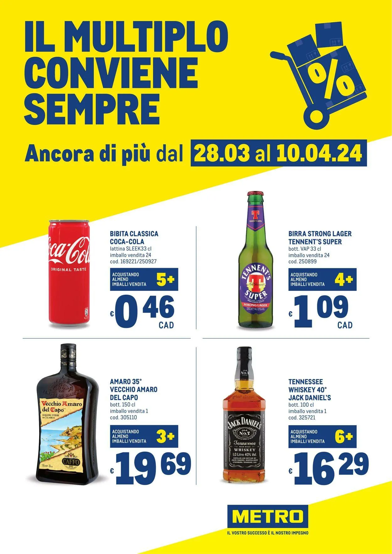 Metro Volantino attuale da 24 settembre a 8 ottobre di 2025 - Pagina del volantino 1