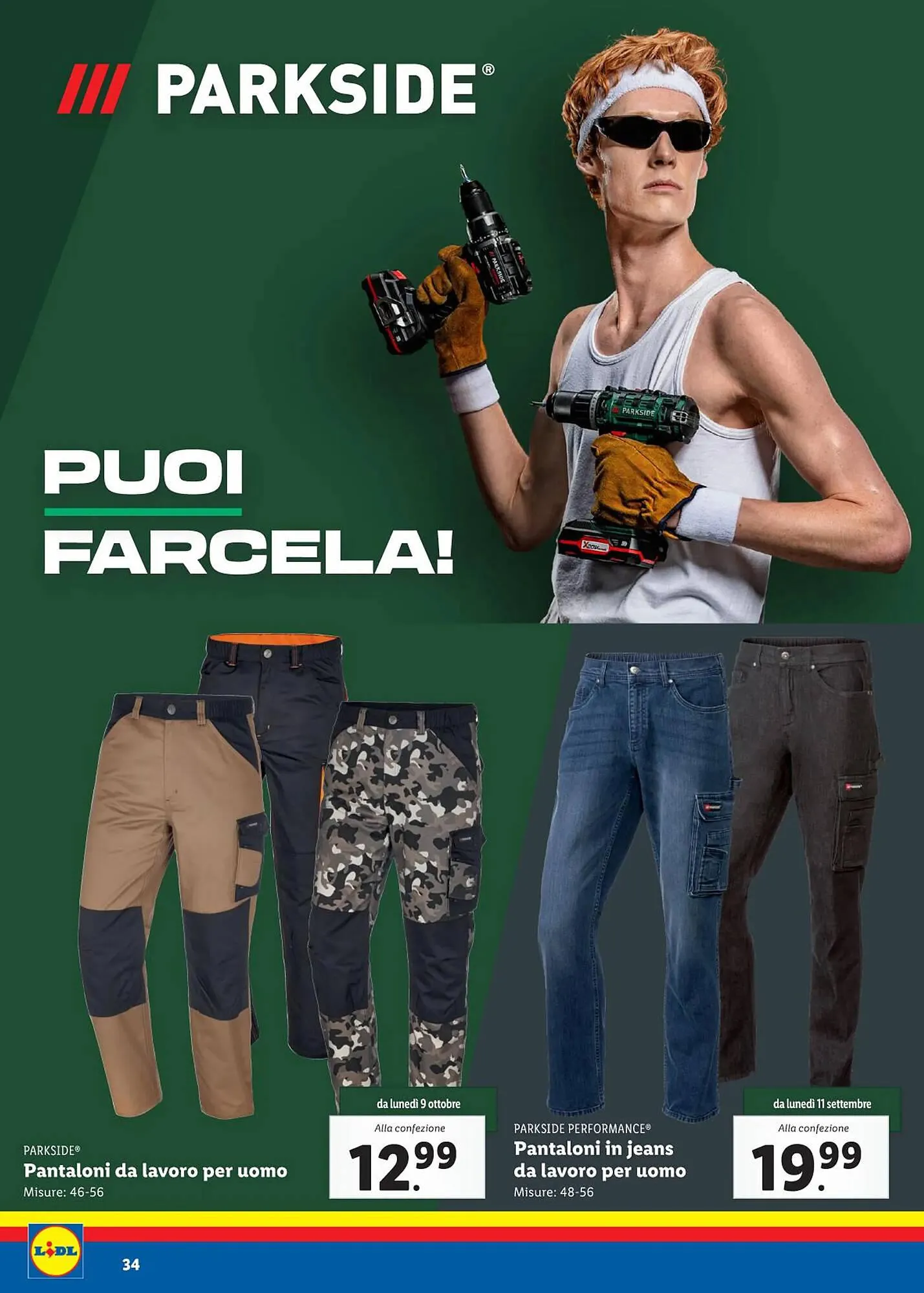 Volantino Lidl da 28 agosto a 31 ottobre di 2023 - Pagina del volantino 34