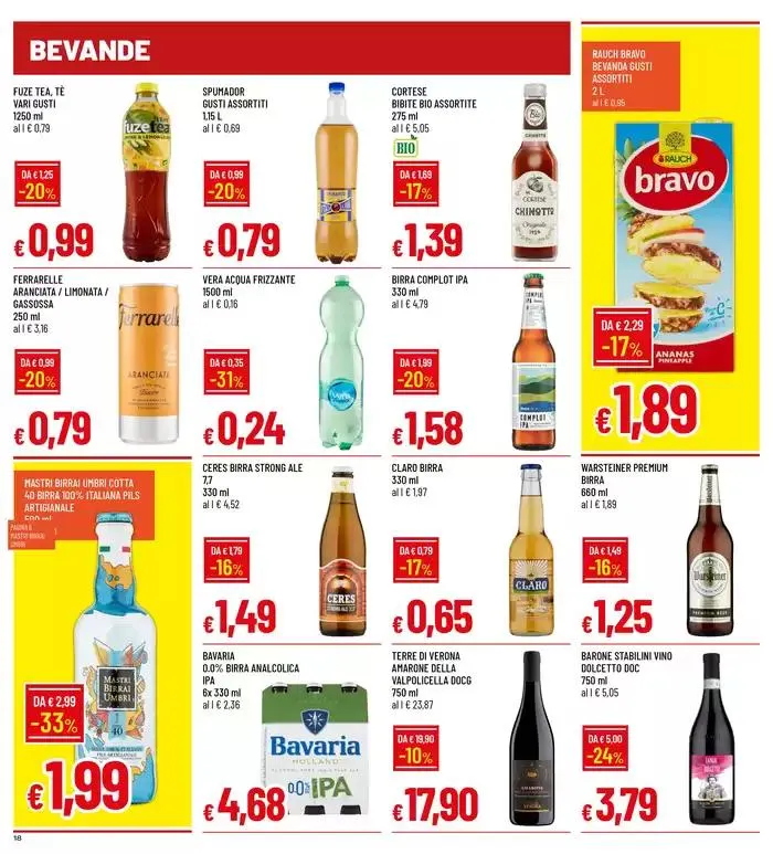 Grandi marche a piccoli prezzi  da 9 gennaio a 22 gennaio di 2025 - Pagina del volantino 18