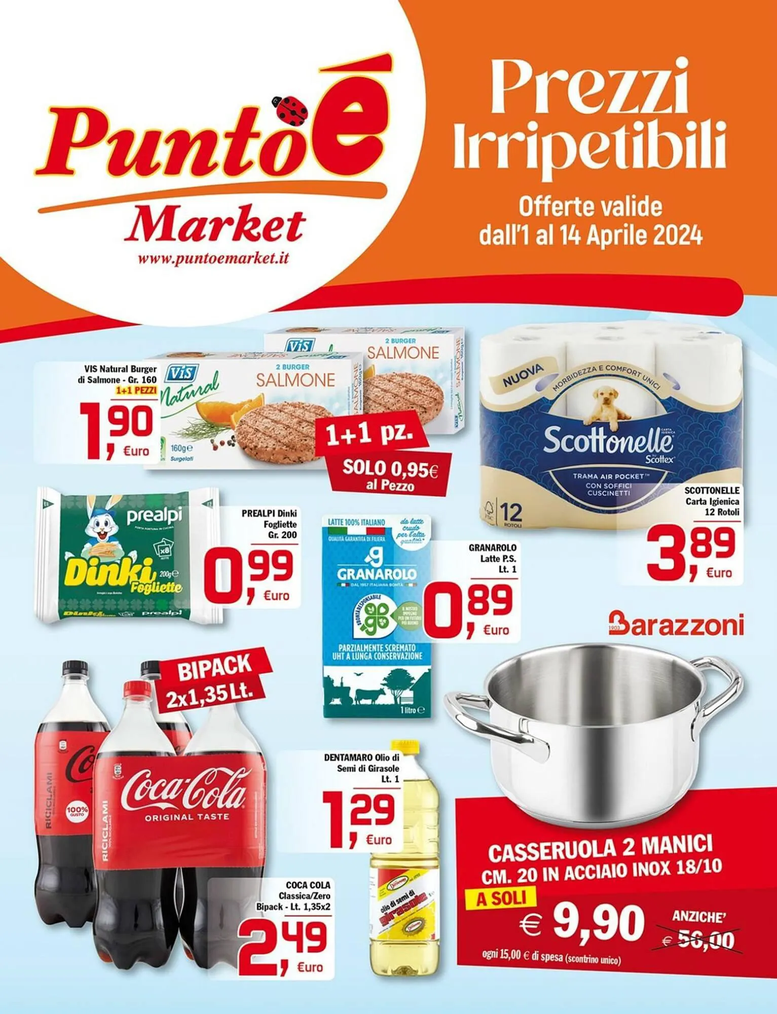 Volantino Punto é market da 3 aprile a 14 aprile di 2024 - Pagina del volantino 