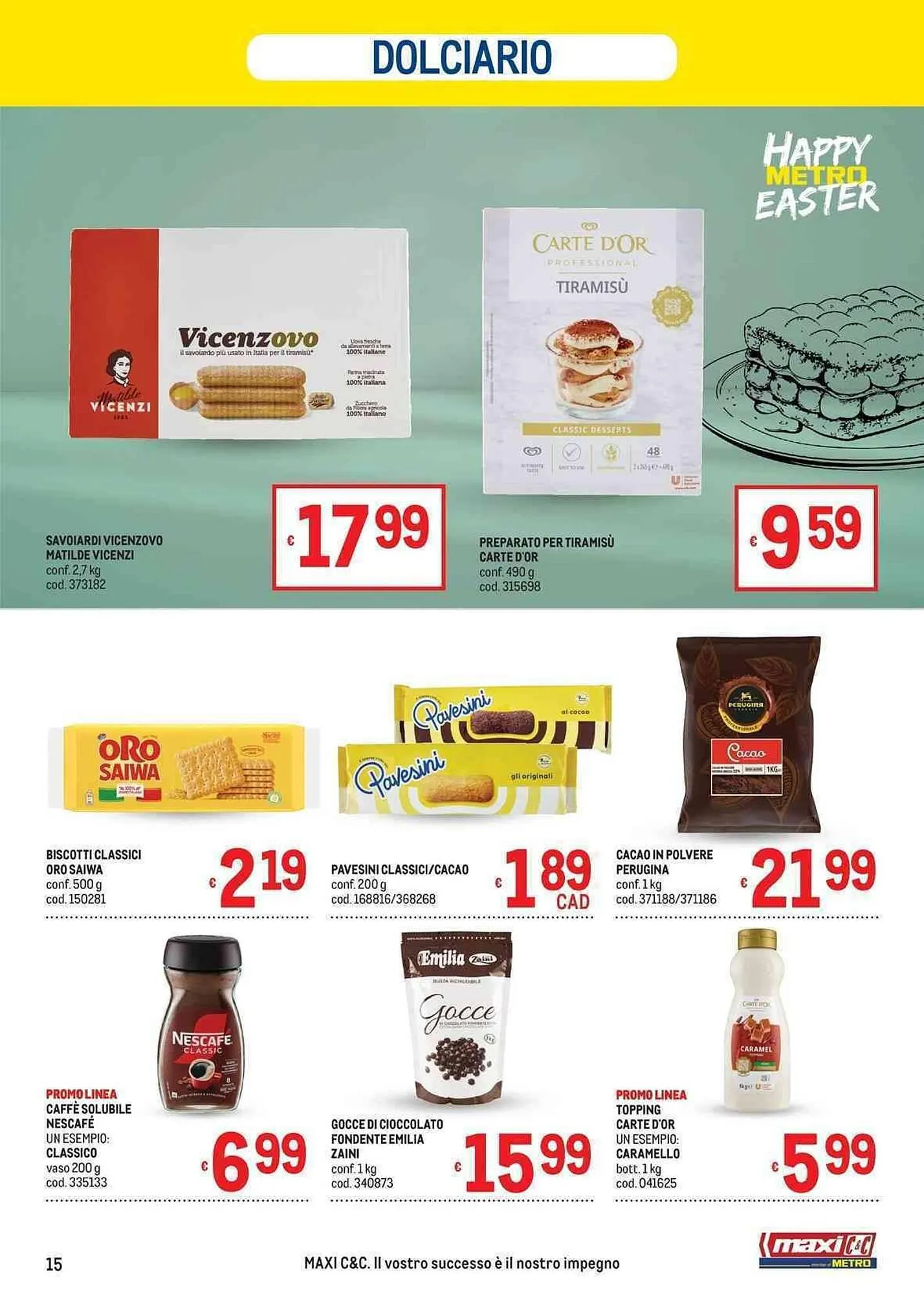 Volantino Metro da 19 marzo a 1 aprile di 2026 - Pagina del volantino 15