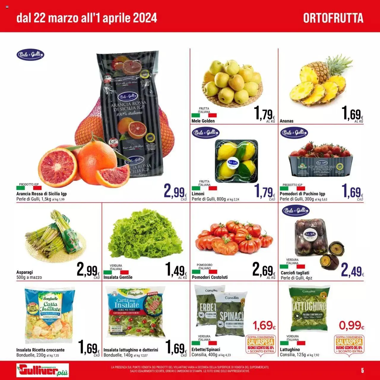 Volantino Gulliver da 22 marzo a 1 aprile di 2024 - Pagina del volantino 5